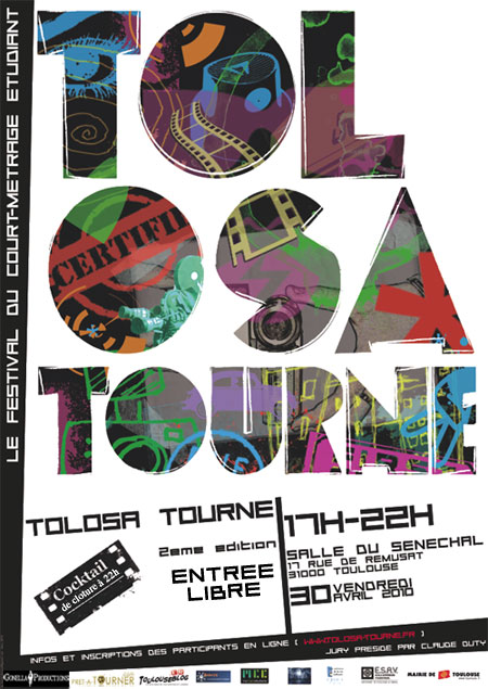 Affiche Tolosa Tourne 2e Edition Vianney