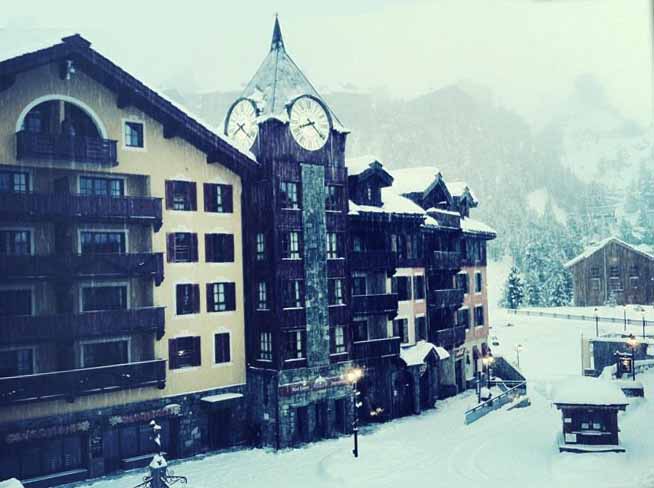 Les Arcs sous la neige copie