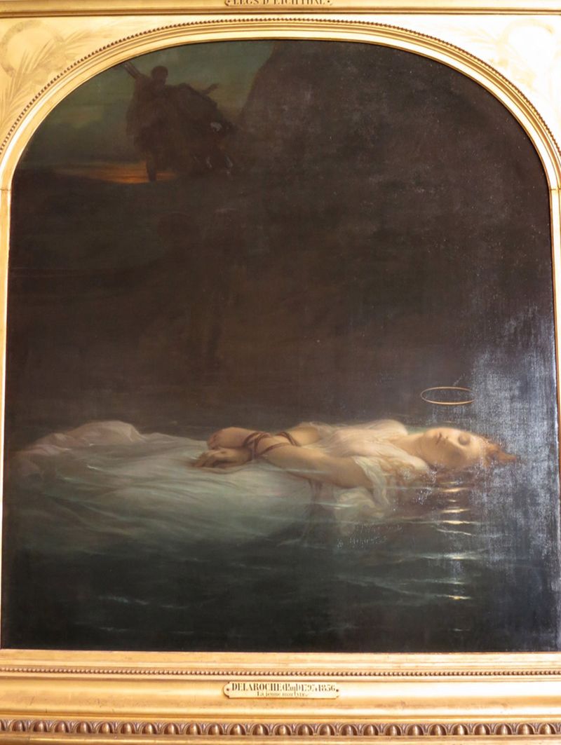 Paul Delaroche La jeune martyre 1855