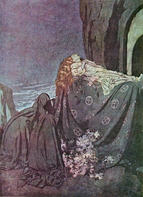 Dulac_lenore_Edmund Dulac - Edgar Allan Poe Illus. Lenore