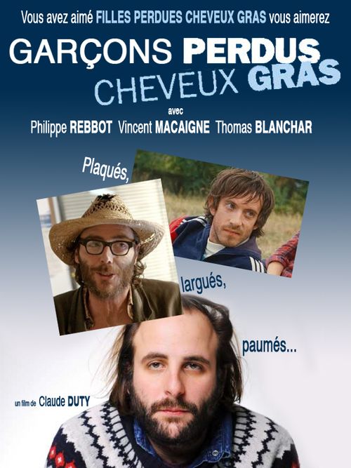 Garçons pardus cheveux gras