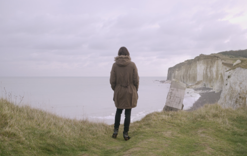 Yelle sur la falaise