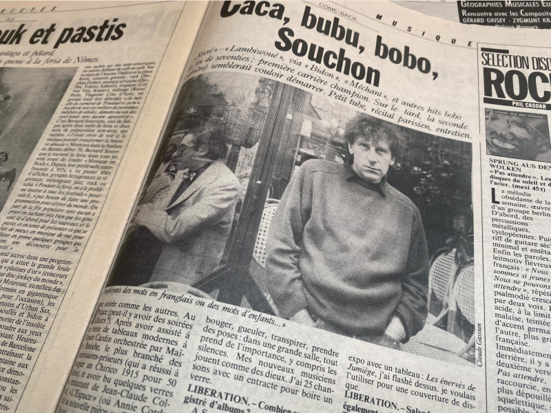 Souchon Libé 1986