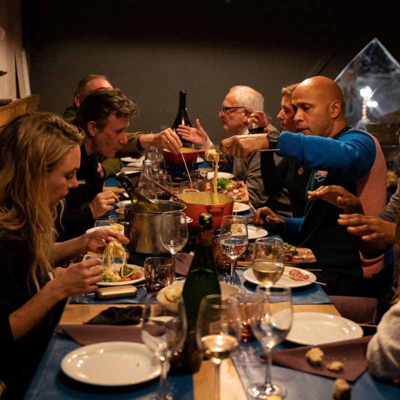 Fondue avec le Jury