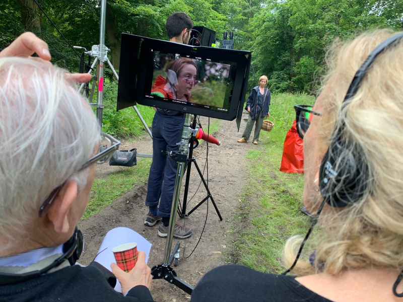 Tournage Claude et Nicole dos LCAF